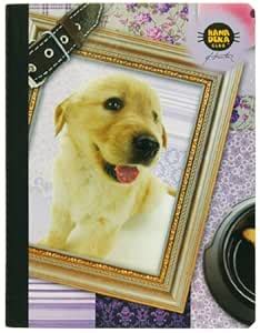 HanaDeka Sewn Composition Book, 100 Sheets, Wide Rule, 9.75 x 7.5 ...