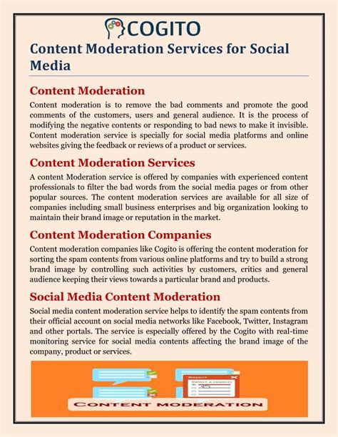 PPT - Content Moderation Services for Social Media PowerPoint ...