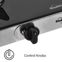 Sunflame CRYSTAL 2B PLUS SS DX Gas Stove : Amazon.in: Home & Kitchen