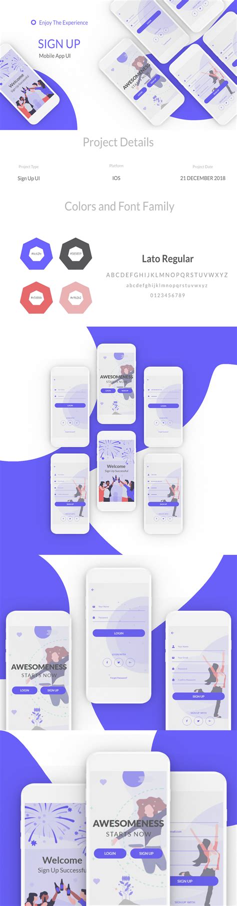 Sign Up App 的图像结果