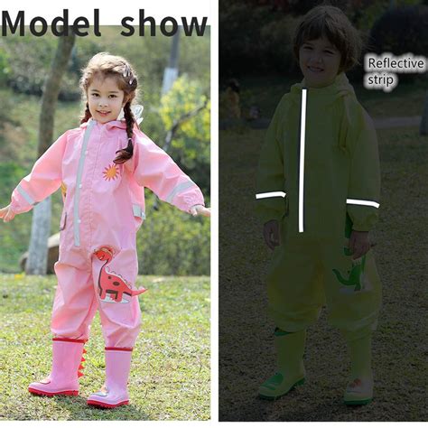 Snapklik.com : Toddler Rain Suit Baby Rain Suits