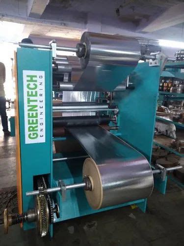 Paper Plate Lamination Machine - 24 Inch Paper Plate Lamination Machine ...