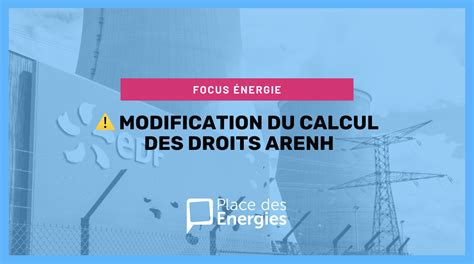 ⚠️ Modification du calcul des droits ARENH : que cela change-t-il pour ...