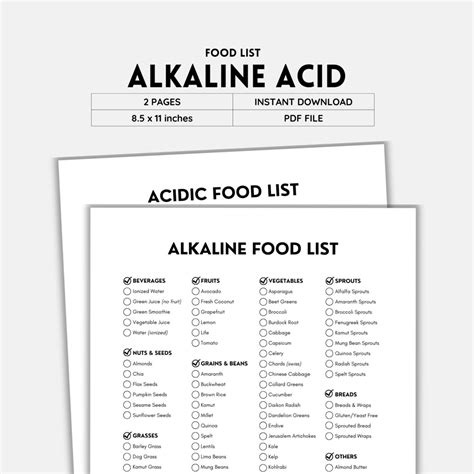 Acid Alkaline, Gerd Diet, Alkaline Diet, Acid Reflux Diet, Heartburn ...