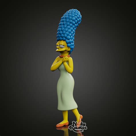 MARGE SIMPSON 3D model 3D printable | CGTrader