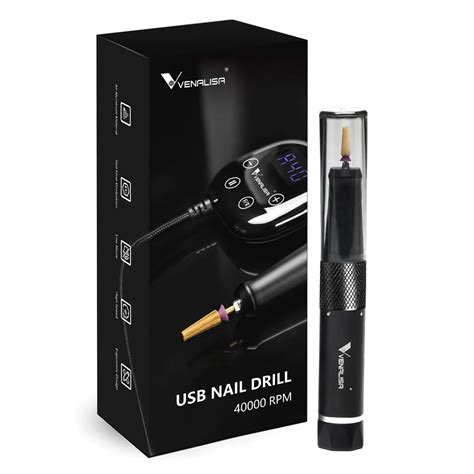 Venalisa USB Nail Drill 40000RPM from BELLE GAGA™ Multifunction Nail ...