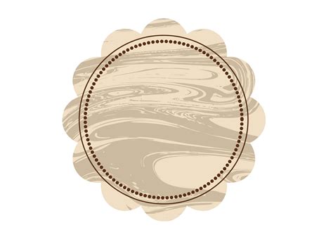 Stiker Pola Kue Coklat