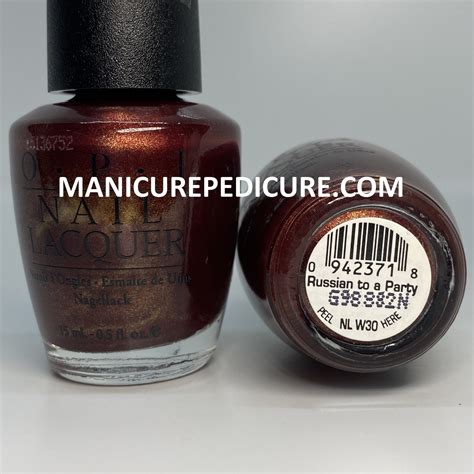 OPI Polish – NL W30 – Russian To A Party – Manicure Pedicure