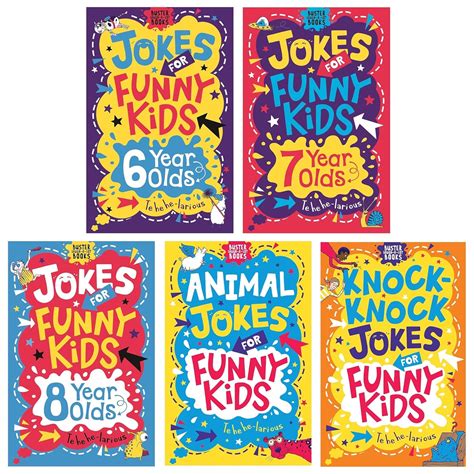 Buster Laugh-a-lot Books Collection 5 Books Set (Jokes for Funny Kids ...