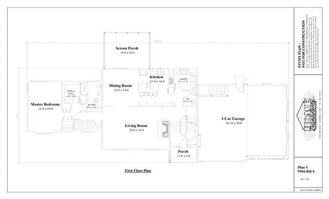 Raised Ranch House Plan 9504-RR - Home Designing Service Ltd.