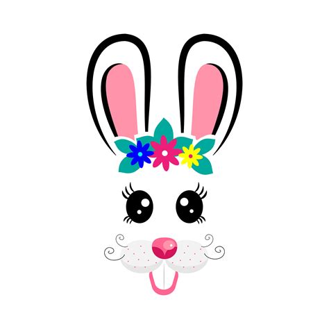 cartoon bunny masks with ears 22914077 PNG