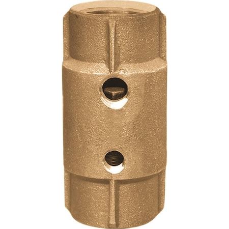 Simmons 1-1/4 In. Silicon Bronze Spring Loaded Check Valve 543SBCHECK ...