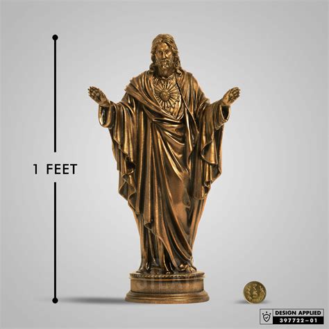 The Sacred Heart of Jesus - Full Figure Sculpture | Buy Now | SILAII.COM