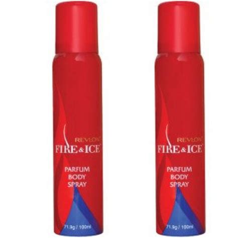 Buy Revlon Body Spray, Fire and Ice, 100ml (Pack of 2) Online at Low ...