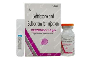 Cefzone S 1.5Gm Injection: Uses, Side Effects, Price & Substitutes