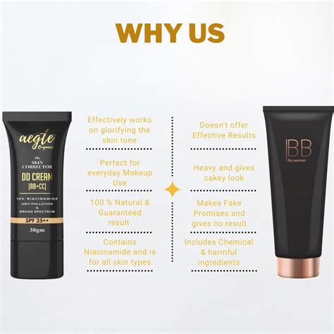 Aegte Organics Skin Corrector DD Cream (BB+CC) SPF 25++