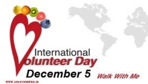 International Volunteer Day 2024 - Theme, Quotes, Information