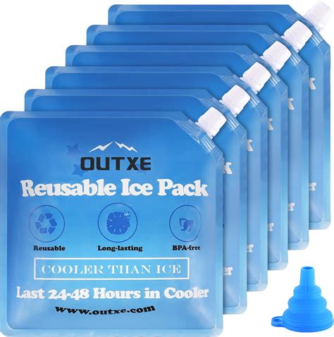OUTXE Long Lasting Ice Packs for Coolers Reusable India | Ubuy