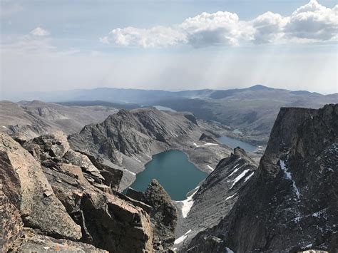 The highest peak of the Bighorn Mountains in Wyoming. 13,176 feet. It’s ...