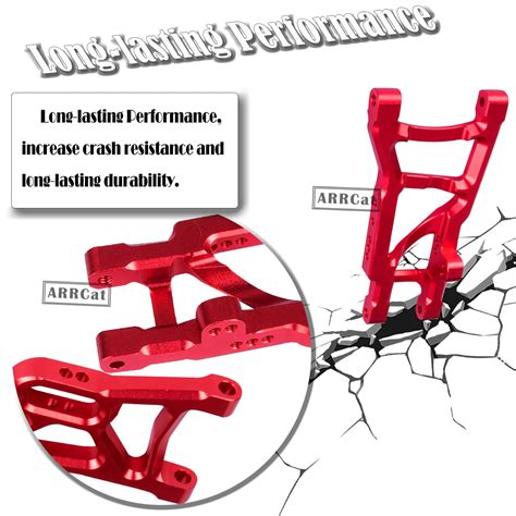 A Arms Traxxas Slash RC Car Hop Ups Replacement Parts Hobbypark Aluminum A-Arms & Tie Bar Set ...