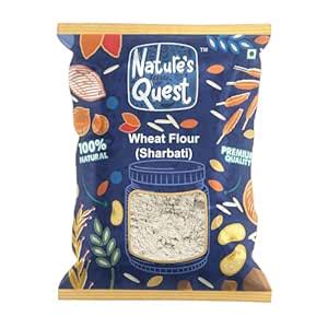Nature's Quest Sharbati Wheat Flour | Gehu atta | godhuma mavu - 900 ...