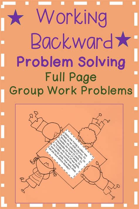 Image result for Work Backward Math Strategy