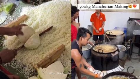 Viral video of Gobi Manchurian sparks online hygiene debate; Watch