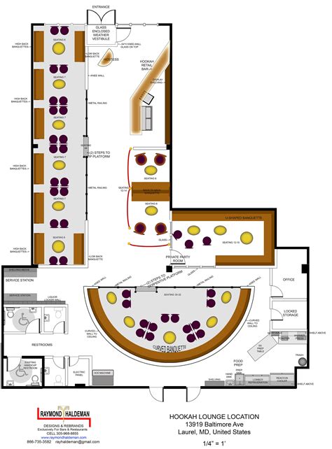 2 Floor Restaurant Design | Floor Roma