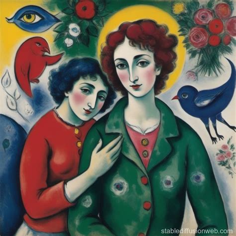 Famous Artist - Marc Chagall | Stable Diffusion Online