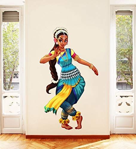 Buy StickMe 'Beautiful Indian Classical Dance - Bharatanatyam - Woman ...