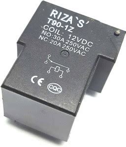 Ihc 12V DC Power Relay 30A 5 Pin PCB Type by Indian Hobby Center (Pack ...