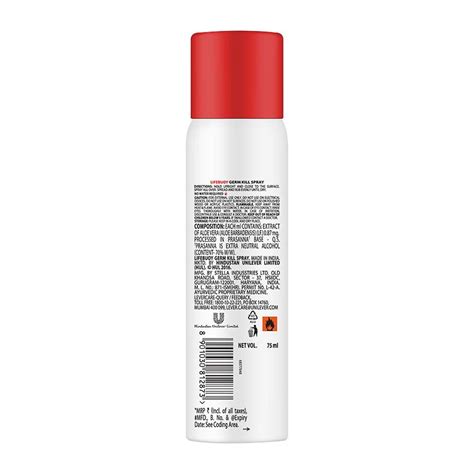Lifebuoy Germ Kill Spray, 75 ml Price, Uses, Side Effects, Composition ...