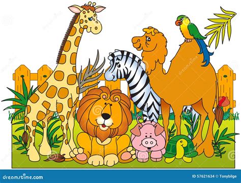 Zoo Animals Clipart For Zoo Clip Art, Digital Clipart, Zoo Animals,