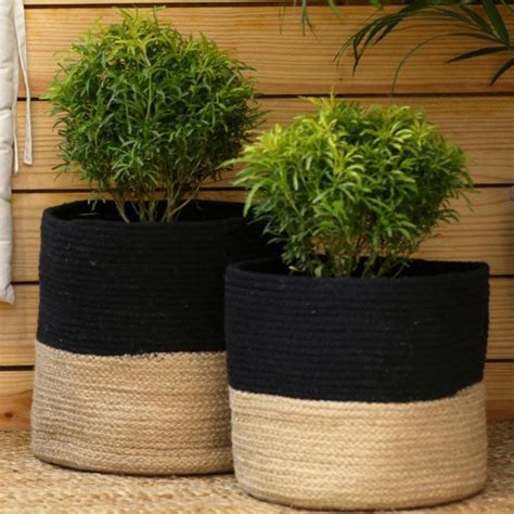 Buy Organic Oasis Jute Planter Online in India | Vaaree