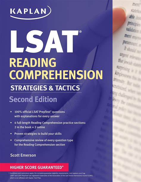 [PDF][BEST]} Kaplan LSAT Reading Comprehension Strategies & Tactics ...