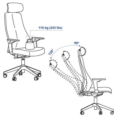 MATCHSPEL gaming chair, Bomstad light grey - IKEA