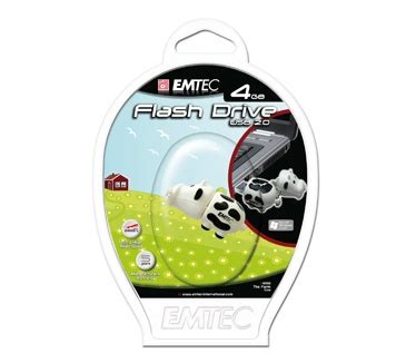 Emtec Farm - Cow 4GB Wit: beste prijs - Tweakers