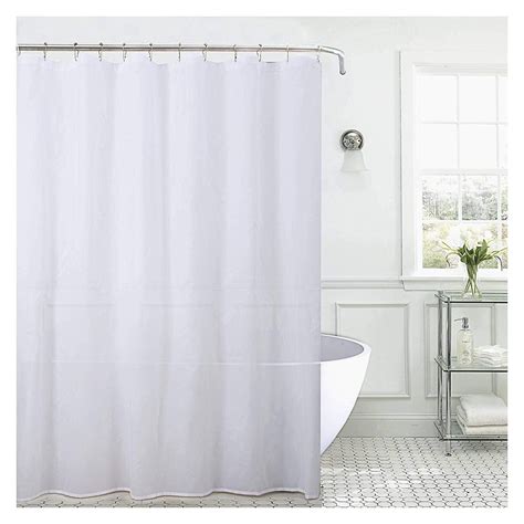 shower curtains without hooks
