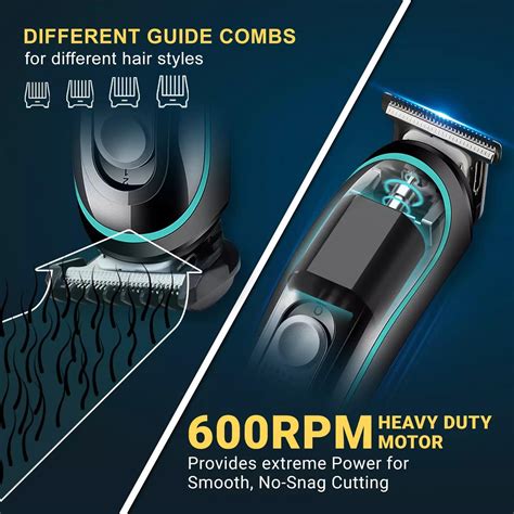 VGR V-981 Professional Hair Trimmer with Turbo Mode & LED Display