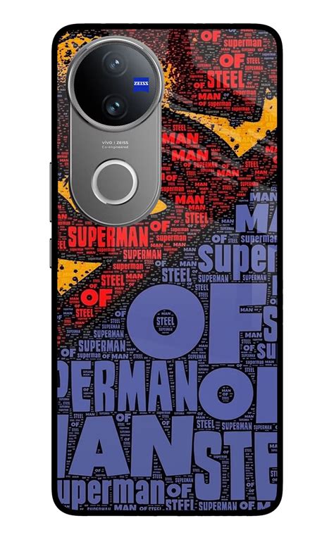 Buy Now Superman Glass Case for Vivo V50 5G Online | Casekaro