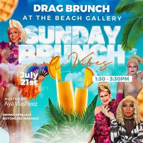 Drag Brunch at The Beach Gallery in Keansburg - Out In Jersey media