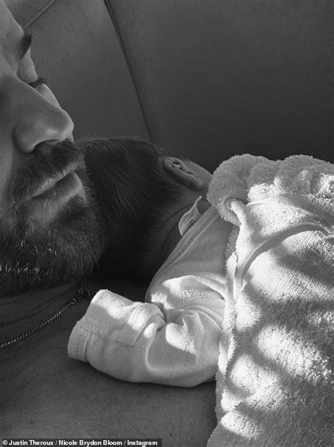 Justin Theroux, 54, and wife Nicole Brydon Bloom, 32, welcome first baby