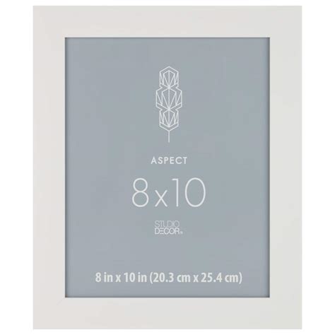 Aspect 8" x 10" White Wide Frame by Studio Décor® | Michaels