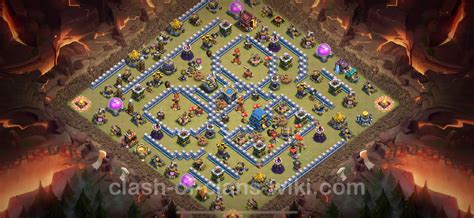 Best War Base TH12 with Link - Town Hall Level 12 CWL Base Copy, #1520