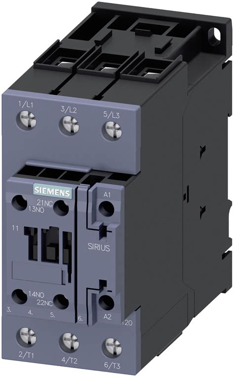 Buy Siemens 3RT20381KB40 80A 37KW 24VDC 1NO 1NC WITH INTEGRATED ...