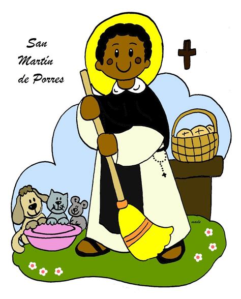 Dibujo San Martin De Porres - Estudiar