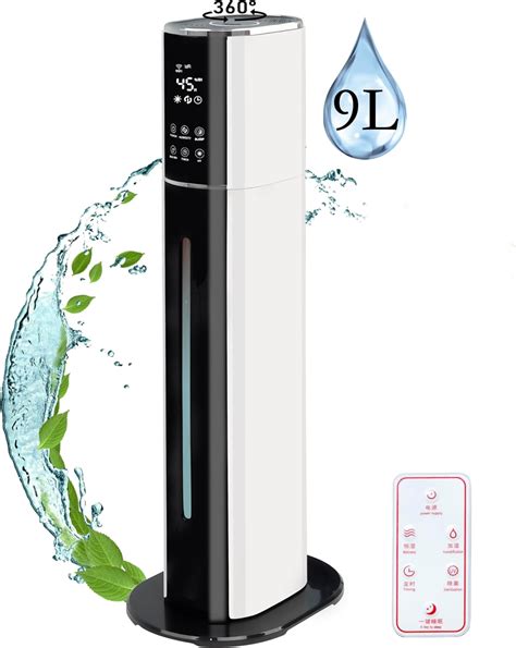 Amazon.com: SENSWEET Humidifiers for Large Room,2.4Gal/9L Quiet ...