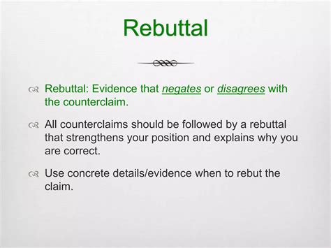 Counterclaims | PPTX