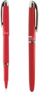 Win Guide 30 Red Pens | 0.6 mm Tip | Pens for Writing | Red Pens for ...