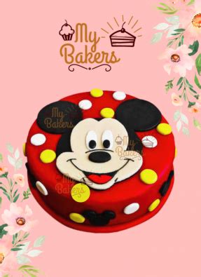 1st Birthday Cake Boy mickey mouse theme delivered in Chennai